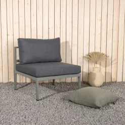 Fjôrd Bankmodule Copacabana Khaki Grijs