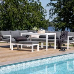 Fjôrd Hoekbankset Ramos /Grijs Aluminium