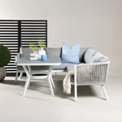 Fjôrd Hoekbankset Virya Lounge Met Tafel Alu