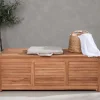 Fjôrd Kussenbox Trento Teak Naturel 130x70x46cm