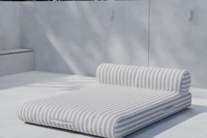 Fjôrd Ligbed Redang Olefin Beige 188cm Met Rugleuning Best