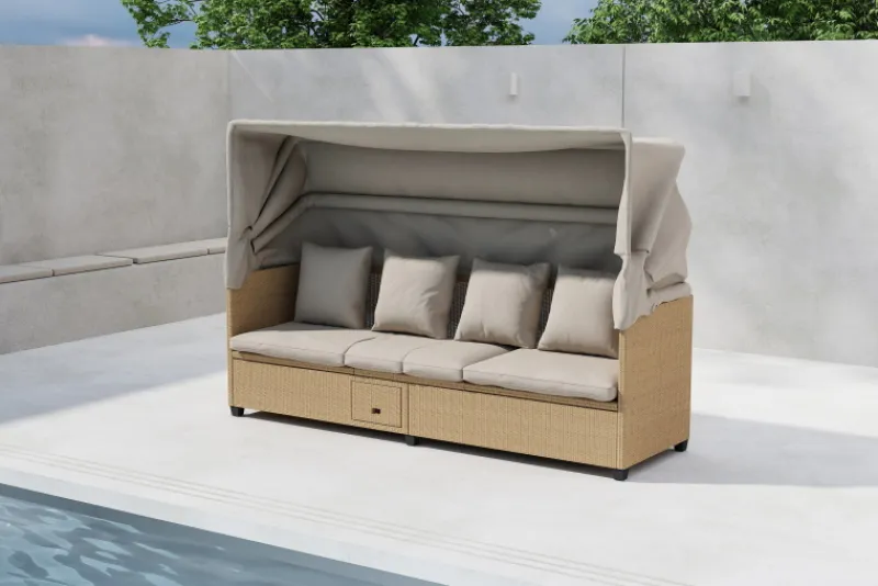 Fjôrd Ligstoel Nopy Beige Clearance
