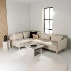 Fjôrd Loungebank 3-zits Zero Beige Links Online
