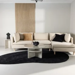 Fjôrd Loungebank 3-zits Zero Beige