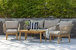 Fjôrd Loungeset Chania Latte Acacia Bruin Clearance