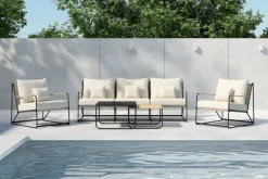 Fjôrd Loungeset Palazzo / Beige Zwart Hot