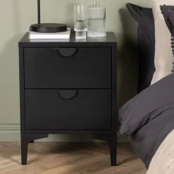 Fjôrd Nachtkastje Piring Zwart Discount