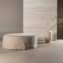 Fjôrd Ottoman Vindö ø101cm