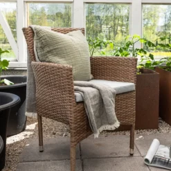 Fjôrd Tuinstoel Malina Aluminium Wicker