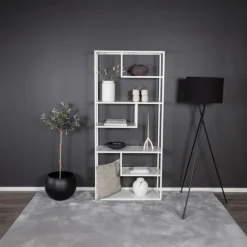 Fjôrd Wandkast Staal