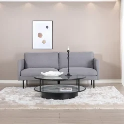 Fjôrd 2-zitsbank Zoom Stof Grijs Discount