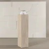 Fjôrd Zuil Ramsvik Beige Travertinlook 95cm