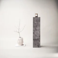 Fjôrd Zuil Ramsvik Grijs 95cm Stone