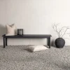 Fjôrd Bankje Modena Zwart 180cm
