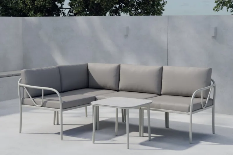 Fjôrd Hoek Loungeset Hydra Greige Sale