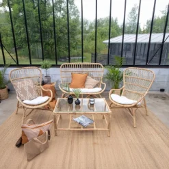 Fjôrd Loungeset Ella Rotan Naturel Best