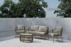 Fjôrd Loungeset Lipari Bruin/ Beige
