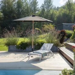Fjôrd Parasol Corypho Tilt- Zwart 250cm