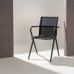 Fjôrd Tuinstoel Alina Zwart