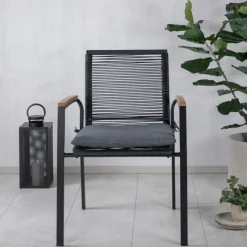 Fjôrd Tuinstoel Dallas Zwart