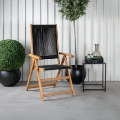 Fjôrd Tuinstoel Little John Zwart New
