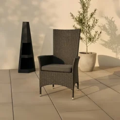 Fjôrd Tuinstoel Padova Zwart