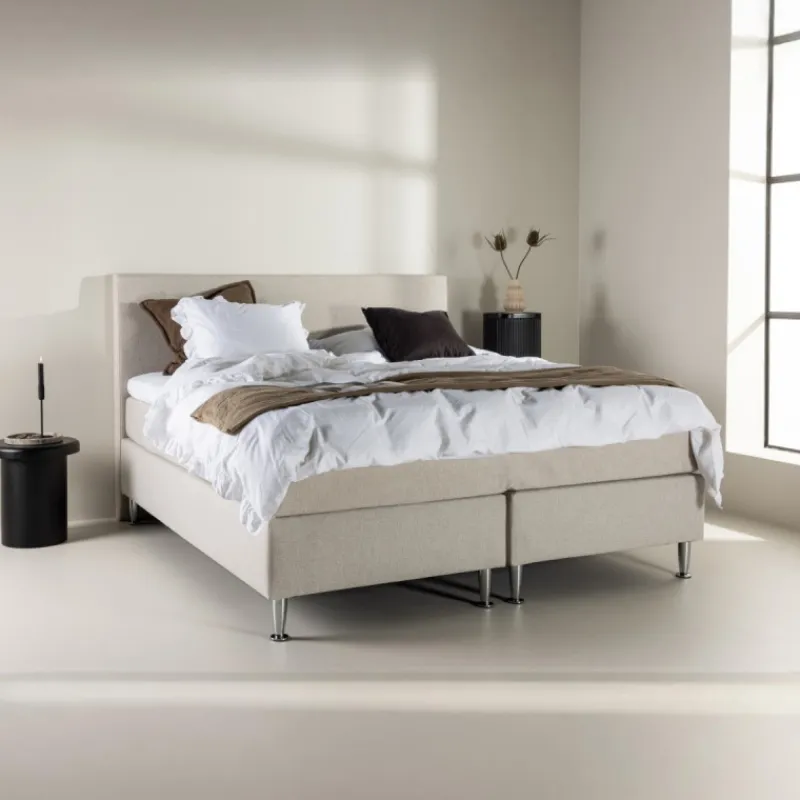 Fjôrd Tweepersoonsbed Toledo 180x200cm Beige