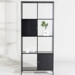Fjôrd Wandkast Porto Zwart New