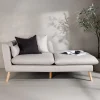 Fjôrd 2-zits Bank Tacoma Licht Houtlook Linnen Stof Sale