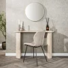 GM Hal/kaptafel Romano Arch Keramiek Travertin - Giga Meubel