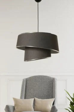 Arabic House Hanglamp Barette Antraciet Hot
