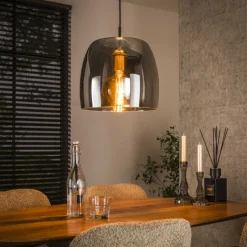 GM Hanglamp Drift Glass 1-Lichts - Giga Meubel Smoke Discount