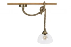 GM Hanglamp rond dik touw helder glas Clearance