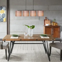 Arabic House Hanglamp Valiz 4-Lichts Bruin Best