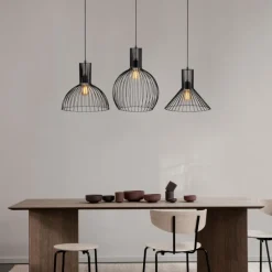 Arabic House Hanglamp 3-Lichts Fellino IJzer Zwart Sale