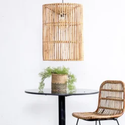 Het Mandenhuys Hanglamp Shari Naturel Ø44cm Sale