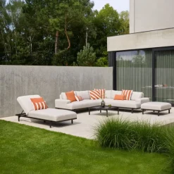 Hartman Hoek Loungeset Lucas Lichtgrijs Clearance