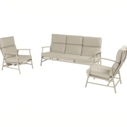Hartman Loungeset Flora (excl Tafel)/Beige Zand