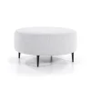 Sevn Hocker Danique Leaf Asgrijs Ø80cm