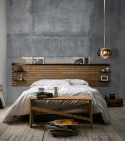 GM Hoofdbord 240 Nidra Wax-ir/zwart - Giga Meubel Outlet