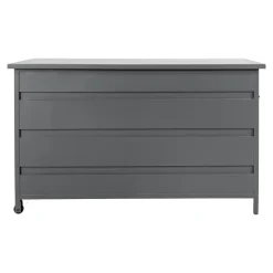 House Nordic Kussenbox Cassis Aluminium 650L