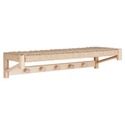House Nordic Wandkapstok Abano Populier Naturel 78cm