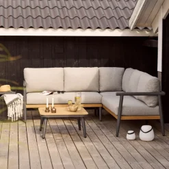 House Nordic Hoekloungeset Comillas Antraciet Grijs Online