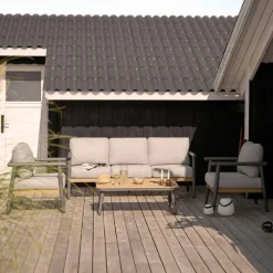 House Nordic Loungeset Comillas Antraciet Grijs