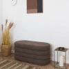 House Nordic Opbergbank Dartford Polyester Bruin
