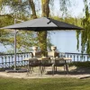 House Nordic Parasol Baza Zwart Incl. Parasolvoet
