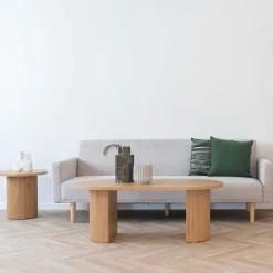 House Nordic Slaapbank Kells Polyester Donker Zand
