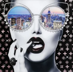 Kare Design Fotoschilderij NY View 80x80cm Sale