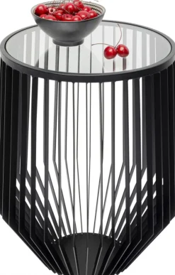 Kare Design Bijzettafel Corinne Zwart Ø40cm