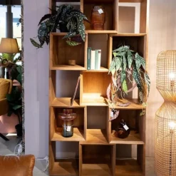 Kare Design Boekenkast Cubes Balance Bruin